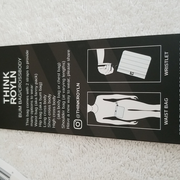 New Think Royln Tie-Dye Denim Bum Bag - Picture 9 of 13